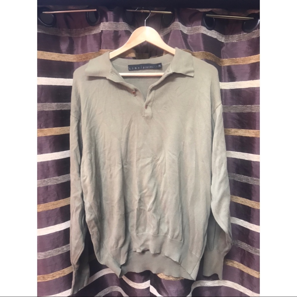 Olive green sweater